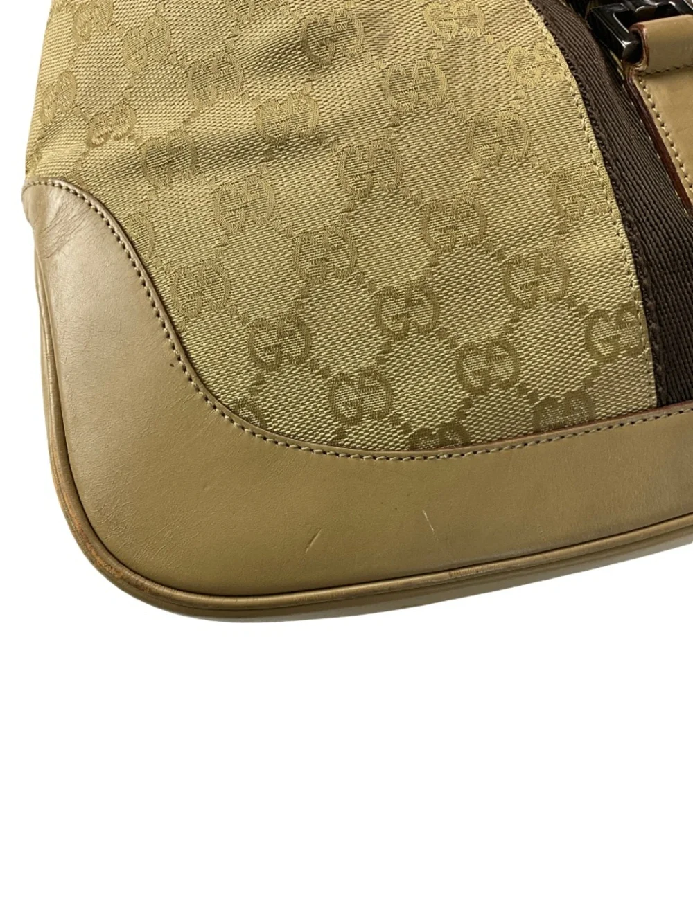 Gucci GG Canvas Jackie Hobo Bag